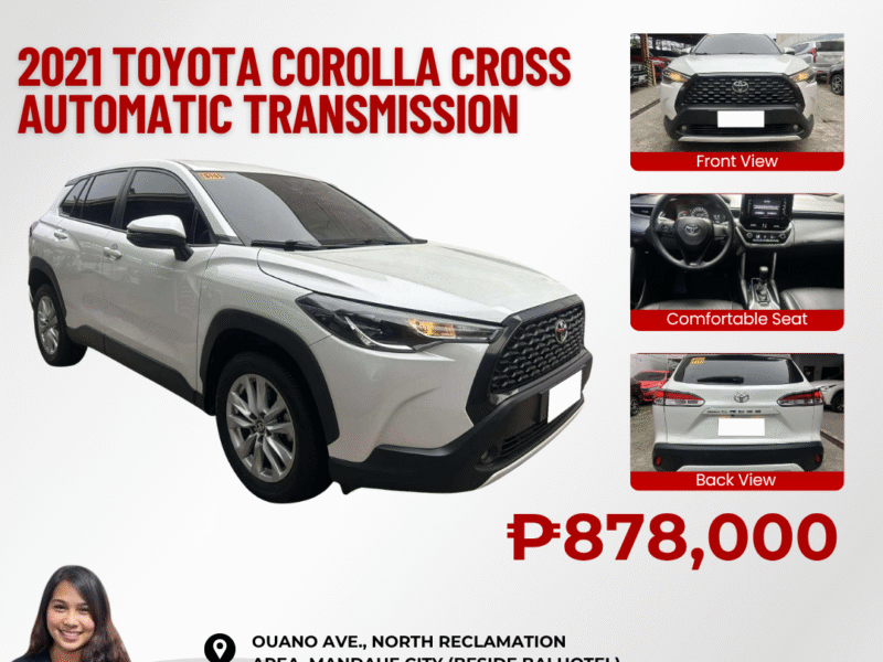 2021 TOYOTA COROLLA CROSS AUTOMATIC TRANSMISSION