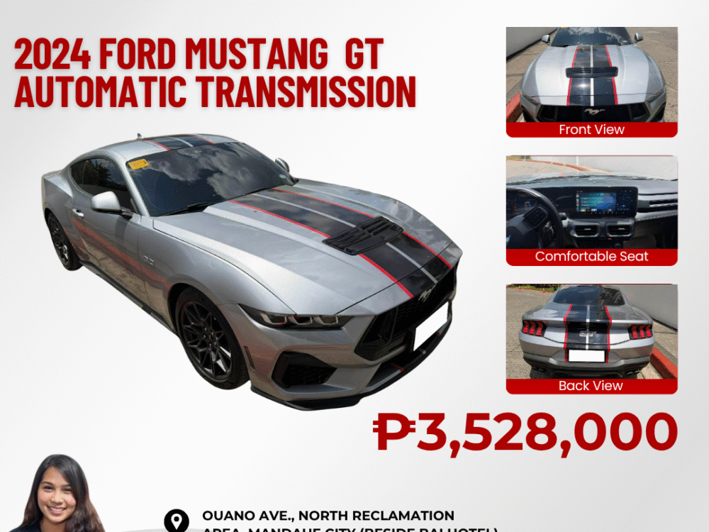 2024 FORD MUSTANG π AUTOMATIC TRANSMISSION