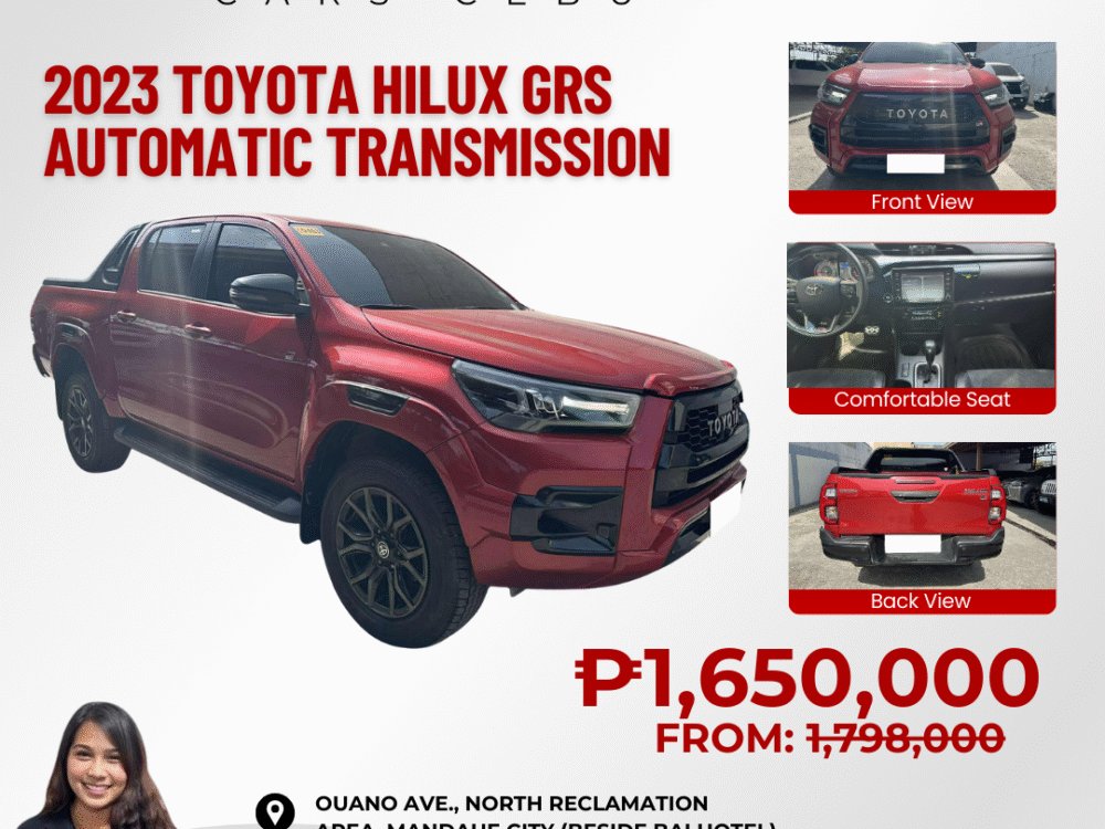 2023 TOYOTA HILUX GRS AUTOMATIC TRANSMISSION