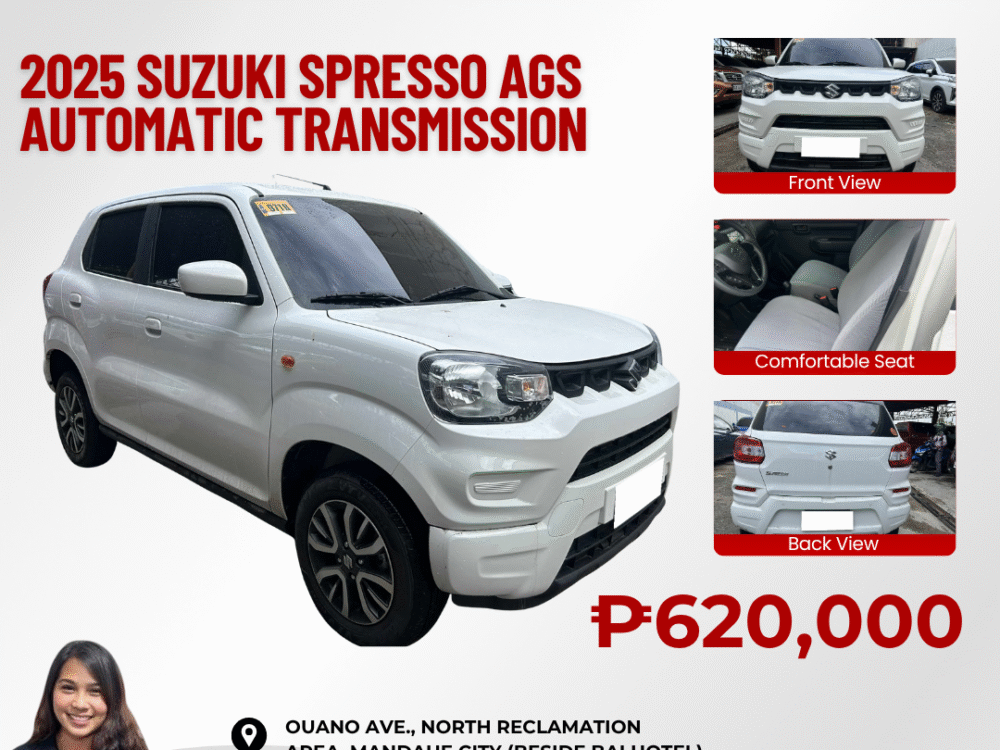 2025 BRAND NEW SUZUKI SPRESSO AGS AUTOMATIC TRANSMISSION