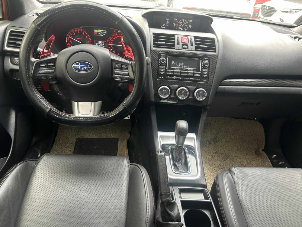 2014 SUBARU WRX 2.0L BOXER ENGINE AUTOMATIC TRANSMISSION
