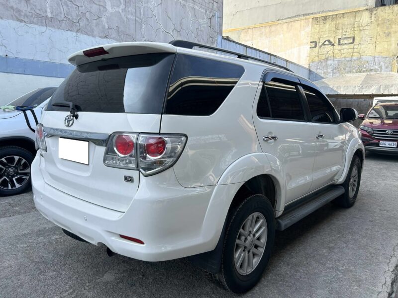 2012 TOYOTA FORTUNER 2.5L G DIESEL 66TKM ONLY AUTOMATIC TRANSMISSION