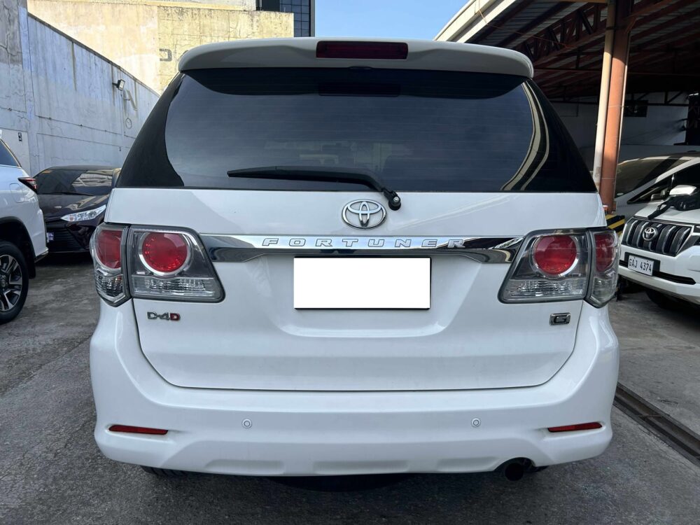 2012 TOYOTA FORTUNER 2.5L G DIESEL 66TKM ONLY AUTOMATIC TRANSMISSION