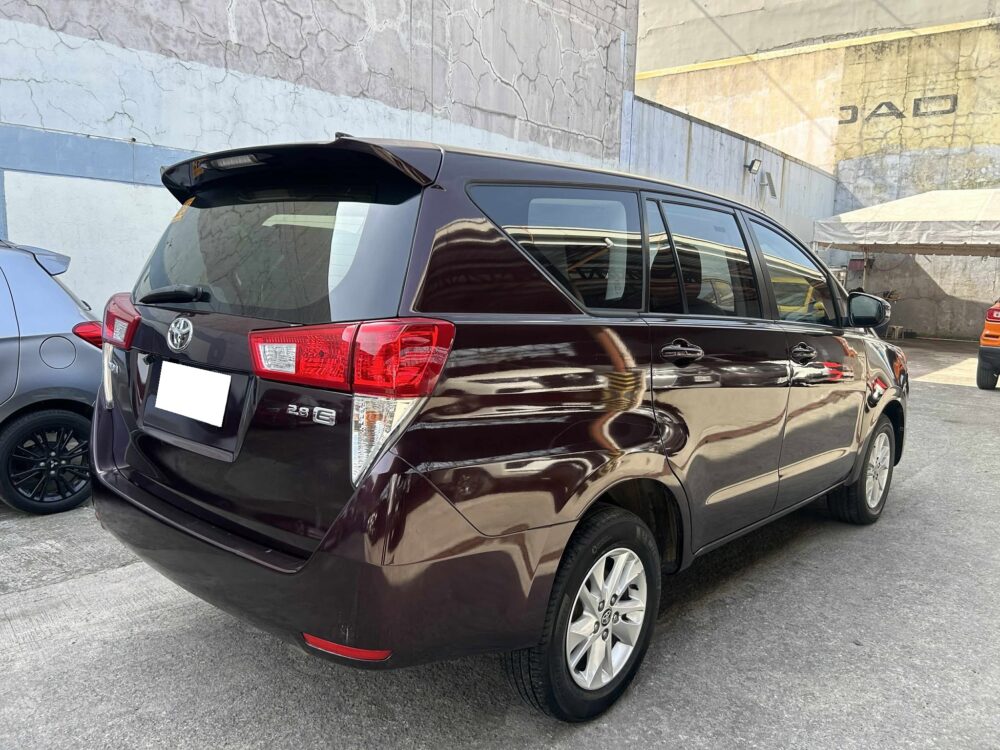 2021 TOYOTA INNOVA 2.8L E DIESEL AUTOMATIC TRANSMISSION
