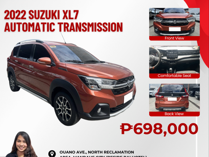 2022 SUZUKI XL7 AUTOMATIC TRANSMISSION