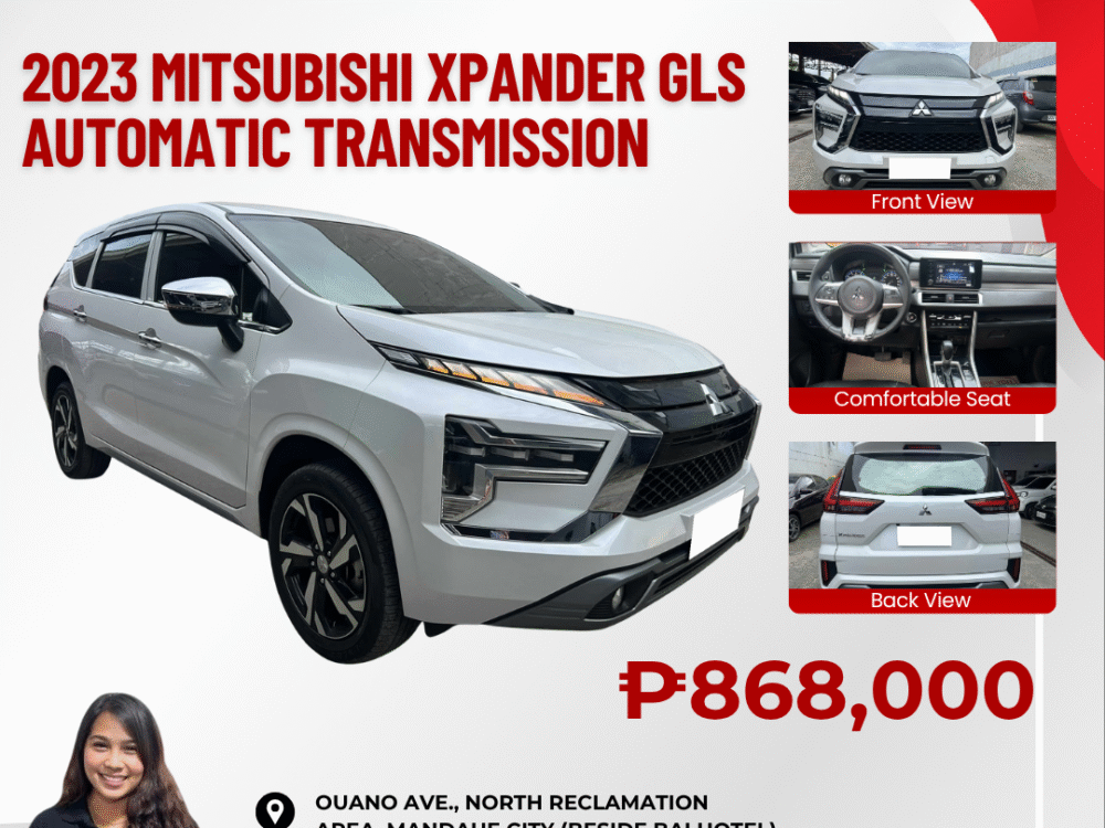 2023 MITSUBISHI XPANDER GLS AUTOMATIC TRANSMISSION