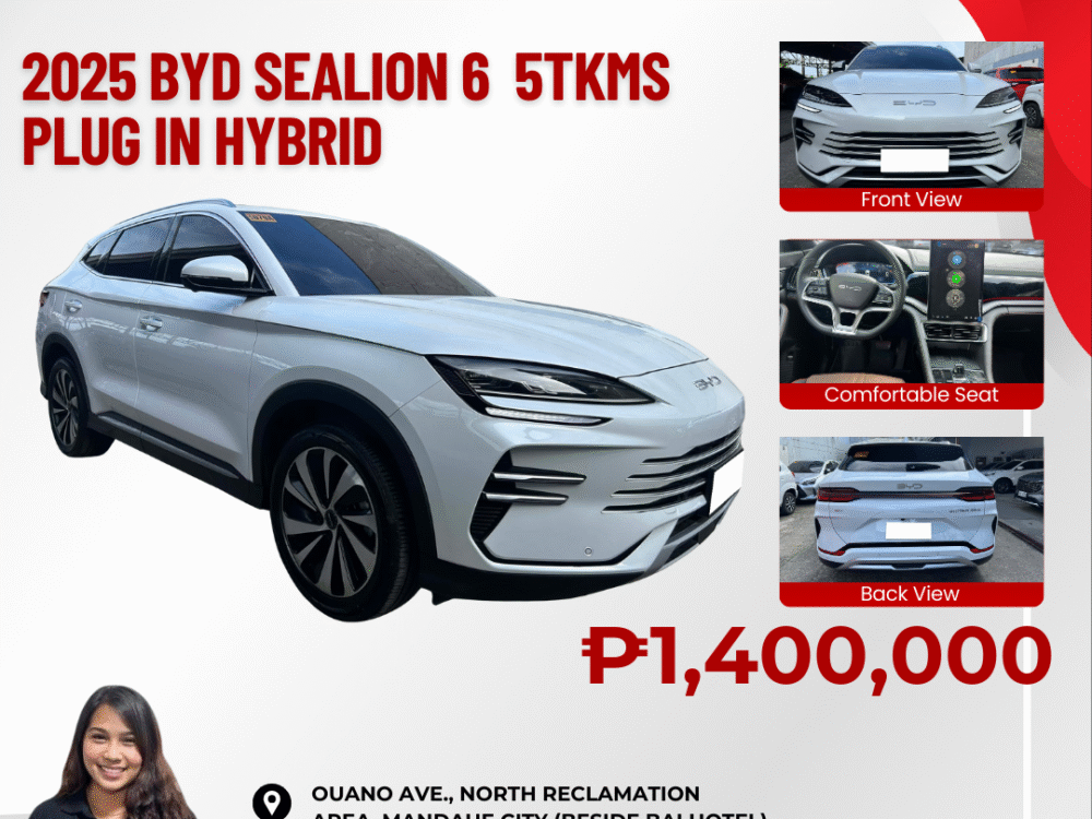2025 BYD SEALION 6 5TKMS PLUG IN HYBRID AUTOMATIC TRANSMISSION