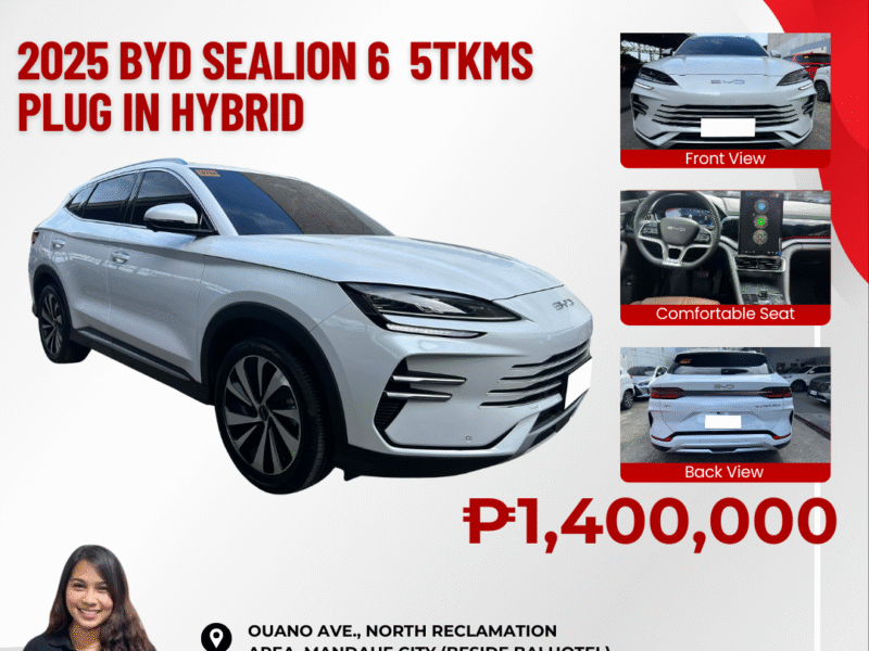 2025 BYD SEALION 6 5TKMS PLUG IN HYBRID AUTOMATIC TRANSMISSION