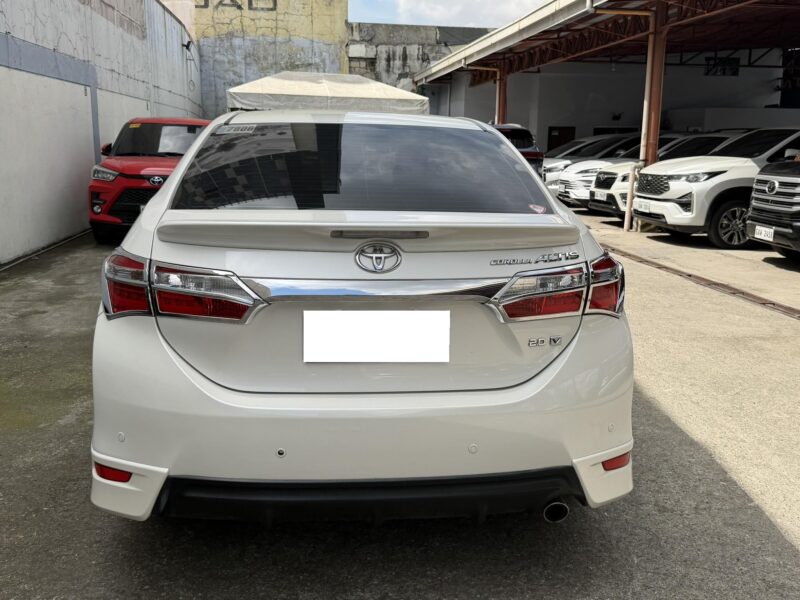 2017 TOYOTA ALTIS 2.0L V 39TKM ONLY AUTOMATIC TRANSMISSION