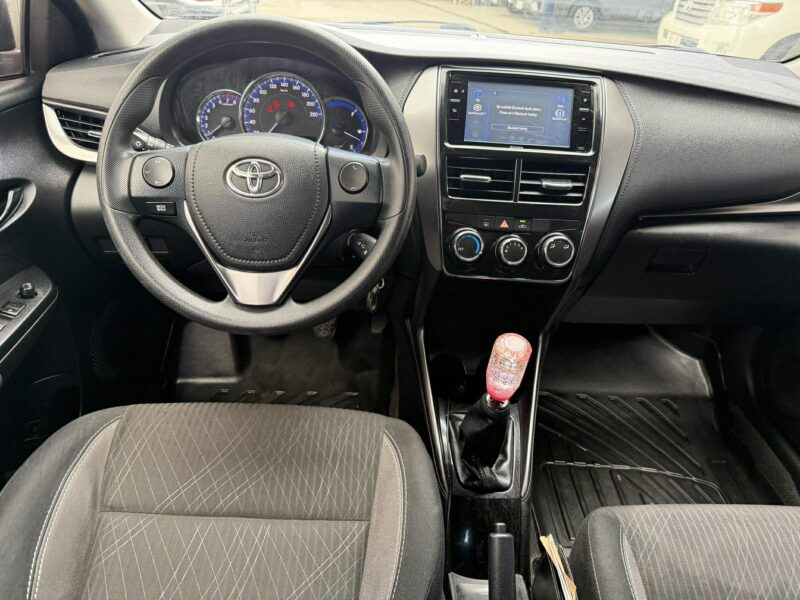 2022 TOYOTA VIOS XLE MANUAL TRANSMISSION