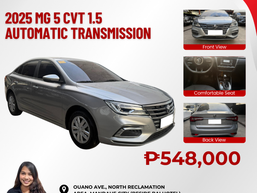 2025 MG 5 1.5 CVT AUTOMATIC TRANSMISSION