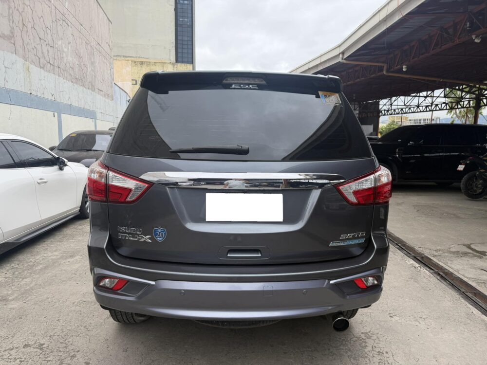 2018 ISUZU MUX 3.0L 4X2 BLUEPOWER AUTOMATIC TRANSMISSION