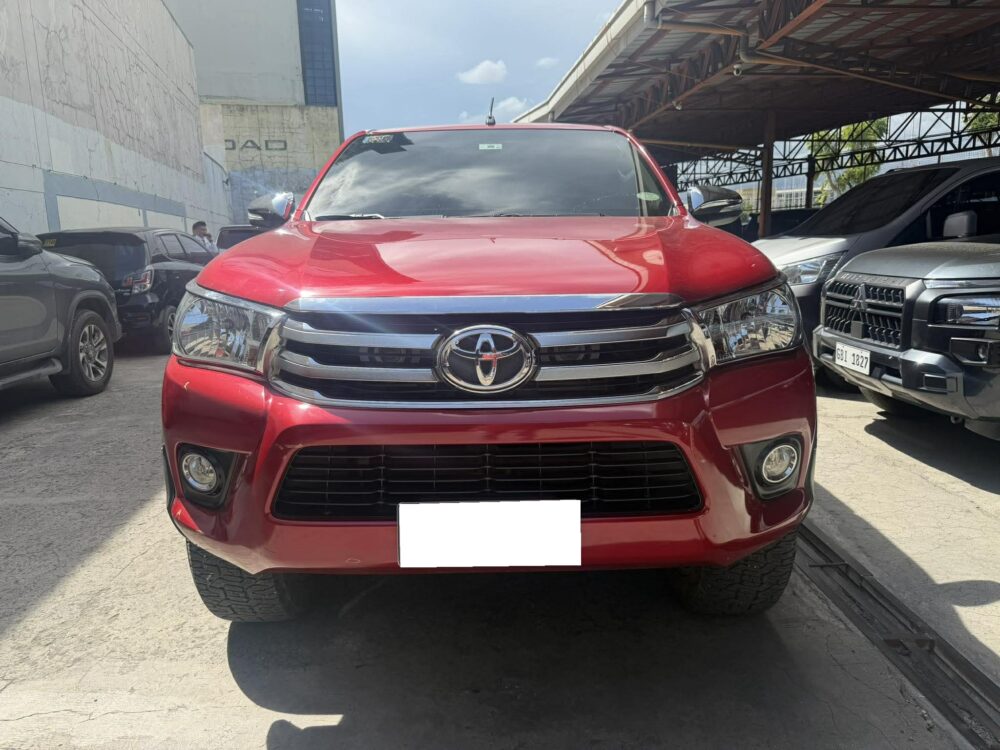 2017 TOYOTA HILUX G 2.4L 4X2 MANUAL TRANSMISSION