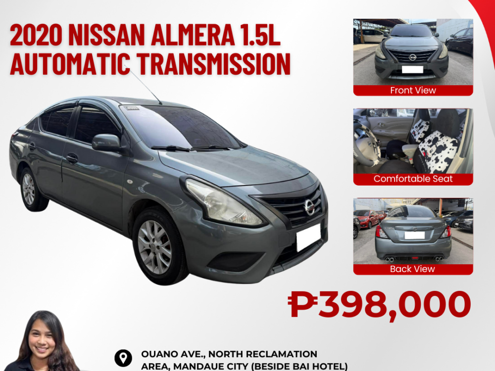 2020 NISSAN ALMERA 1.5L AUTOMATIC TRANSMISSION