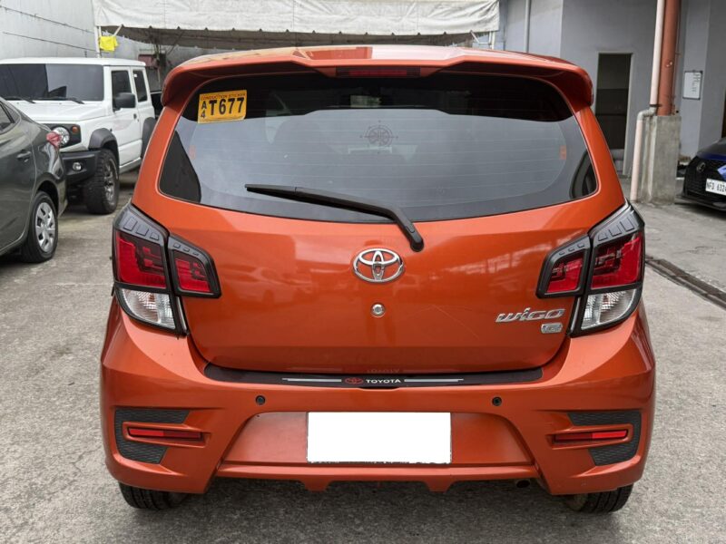 2018 TOYOTA WIGO G 1.0 AUTOMATIC TRANSMISSION
