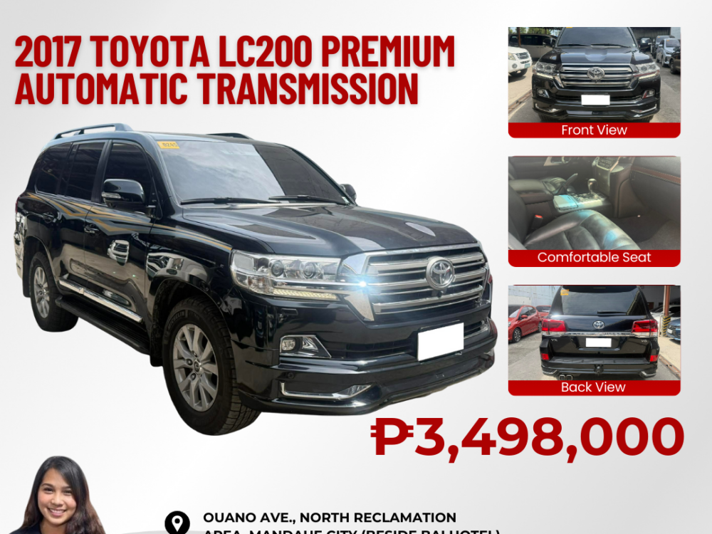 2017 TOYOTA LC200 PREMIUM AUTOMATIC TRANSMISSION