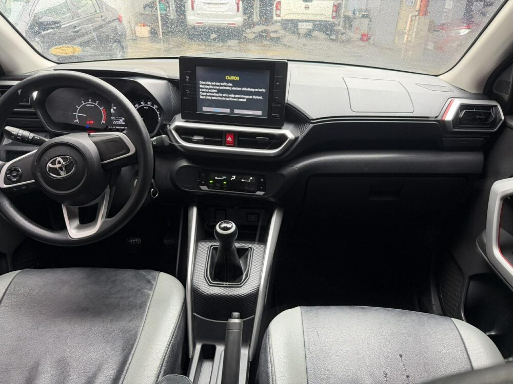2023 TOYOTA RAIZE 1.2L E MANUAL TRANSMISSION