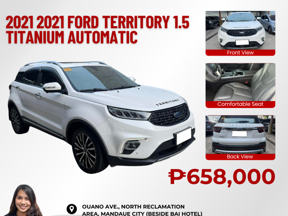 2021 FORD TERRITORY TITANIUM 1.5 AUTOMATIC TRANSMISSION