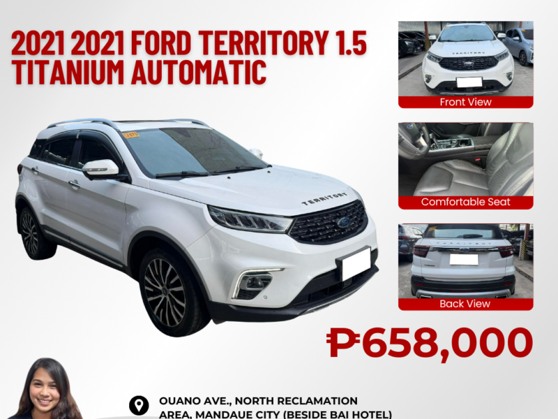 2021 FORD TERRITORY TITANIUM 1.5 AUTOMATIC TRANSMISSION