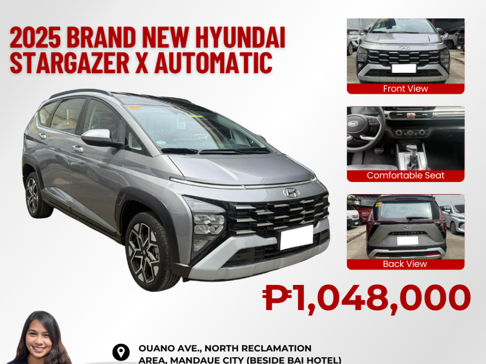 2025 BRAND NEW STARGAZER X 1.5L ONLY AUTOMATIC TRANSMISSION