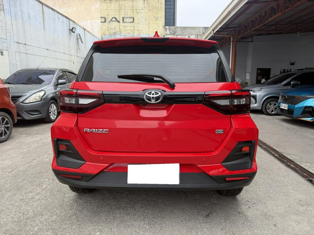 2022 TOYOTA RAIZE G 1.2L AUTOMATIC TRANSMISSION