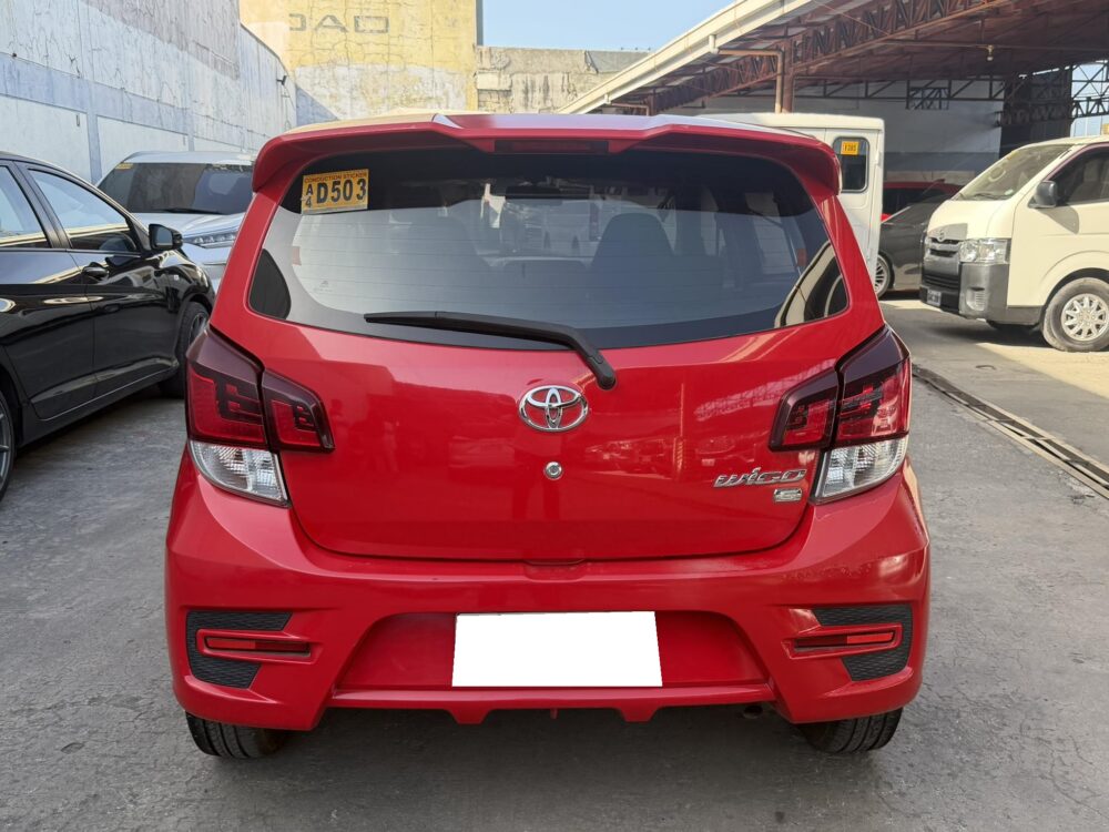 2018 TOYOTA WIGO 1.0L G AUTOMATIC TRANSMISSION