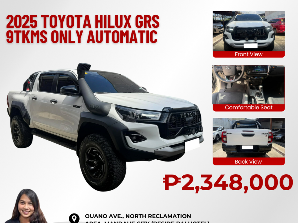 2025 TOYOTA HILUX GRS 4x4 AUTOMATIC TRANSMISSION