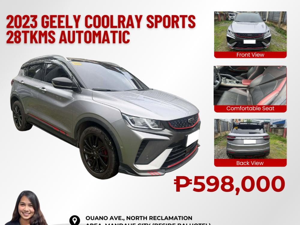 2023 GEELY COOLRAY SPORTS AUTOMATIC TRANSMISSION