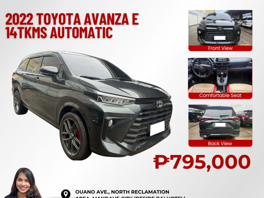 2022 TOYOTA AVANZA E AUTOMATIC TRANSMISSION