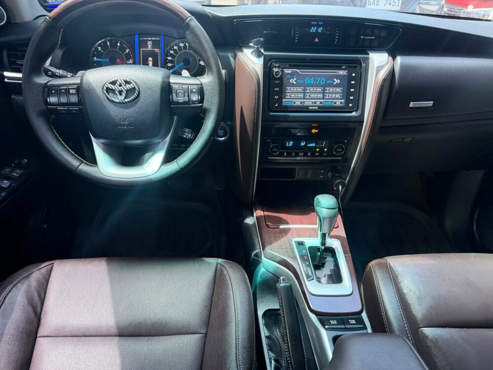 2017 TOYOTA FORTUNER V 2.4L 4X2 AUTOMATIC TRANSMISSION