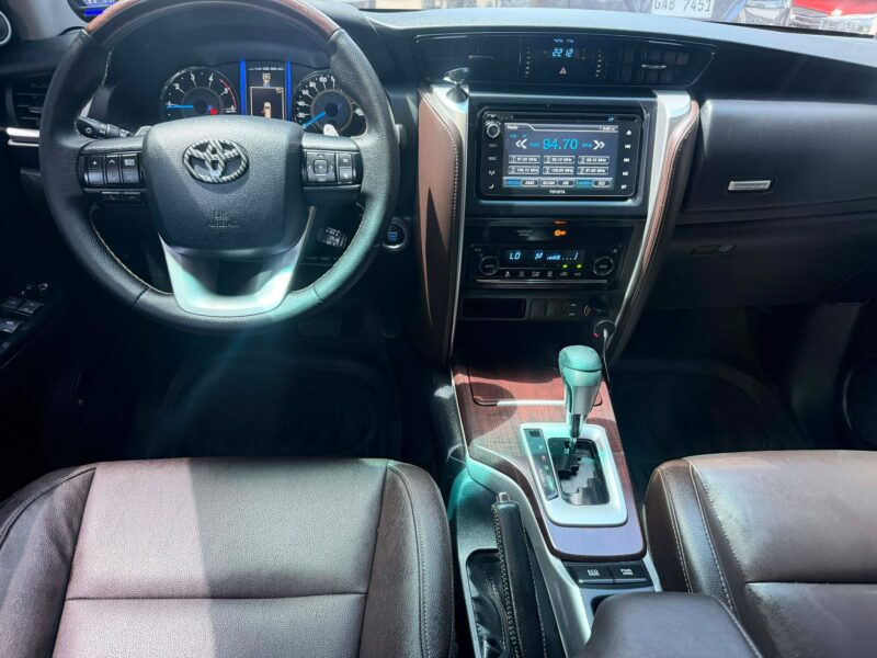 2017 TOYOTA FORTUNER V 2.4L 4X2 AUTOMATIC TRANSMISSION