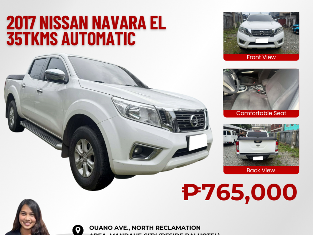 2017 NISSAN NAVARA EL AUTOMATIC TRANSMISSION