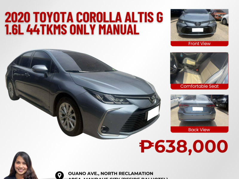 2020 TOYOTA COROLLA ALTIS 1.6L G AUTOMATIC TRANSMISSION