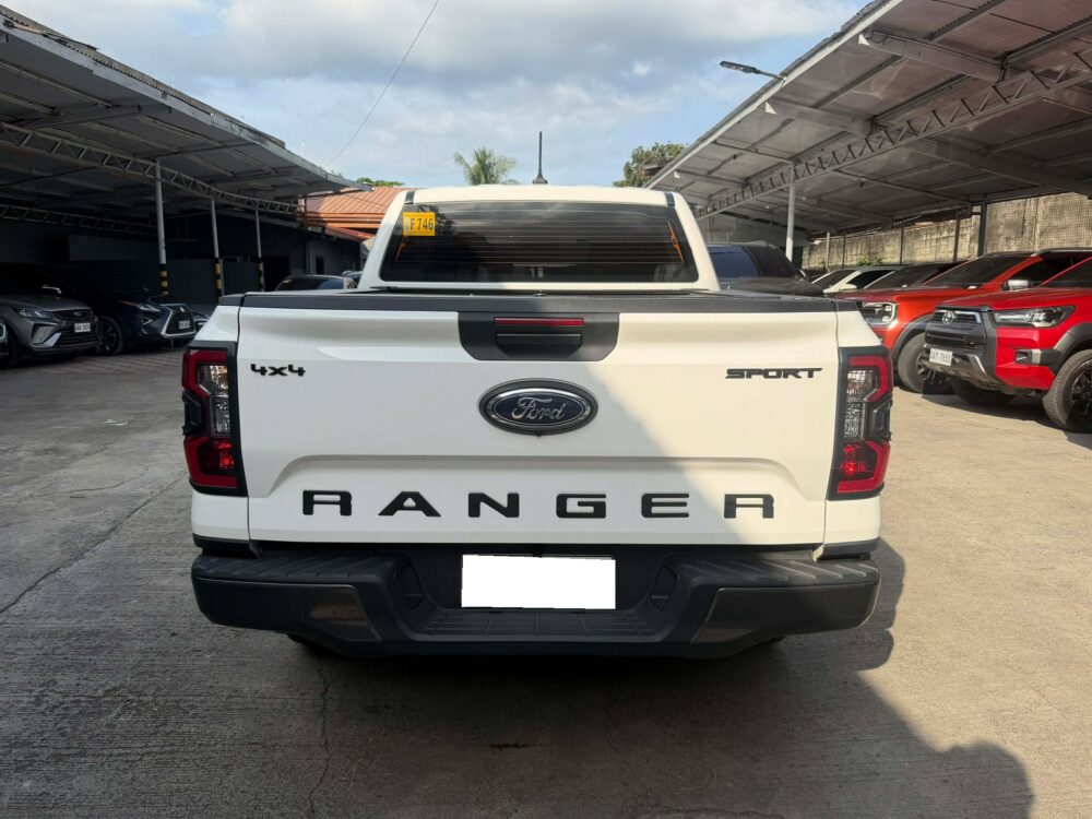 2023 NEXT GEN FORD RANGER SPORT 2.0L 4X4 AUTOMATIC TRANSMISSION
