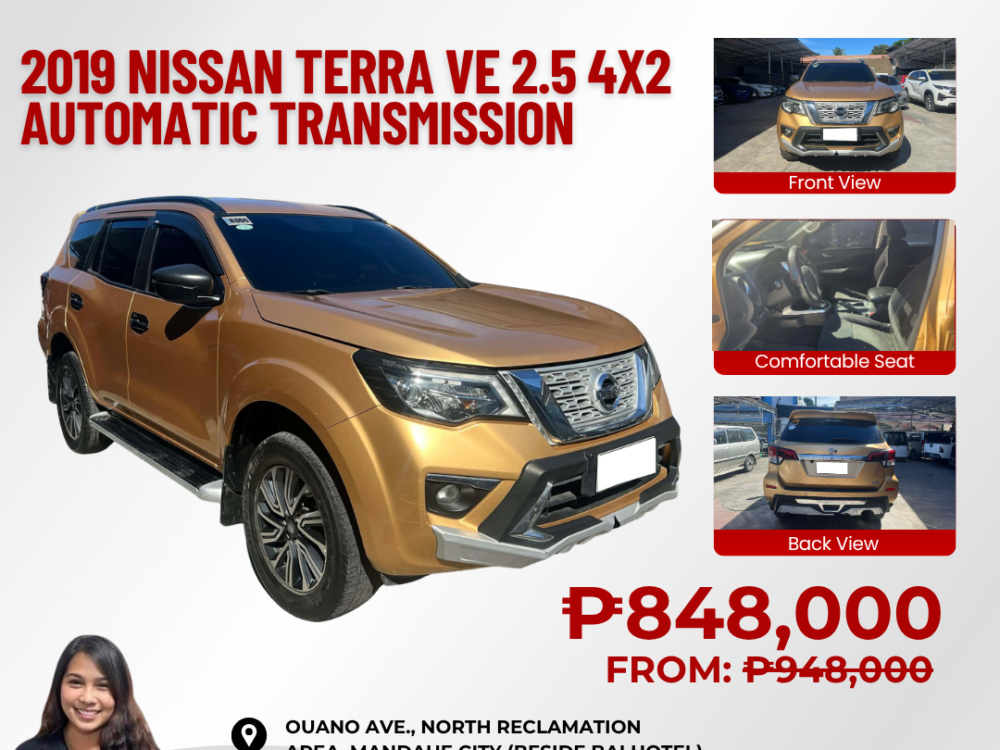 2019 NISSAN TERRA VE AUTOMATIC TRANSMISSION