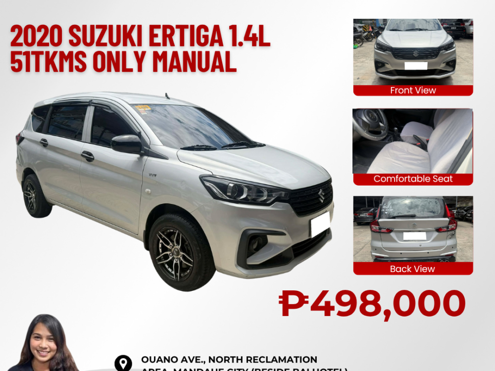 2020 SUZUKI ERTIGA 1.4L MANUAL TRANSMISSION