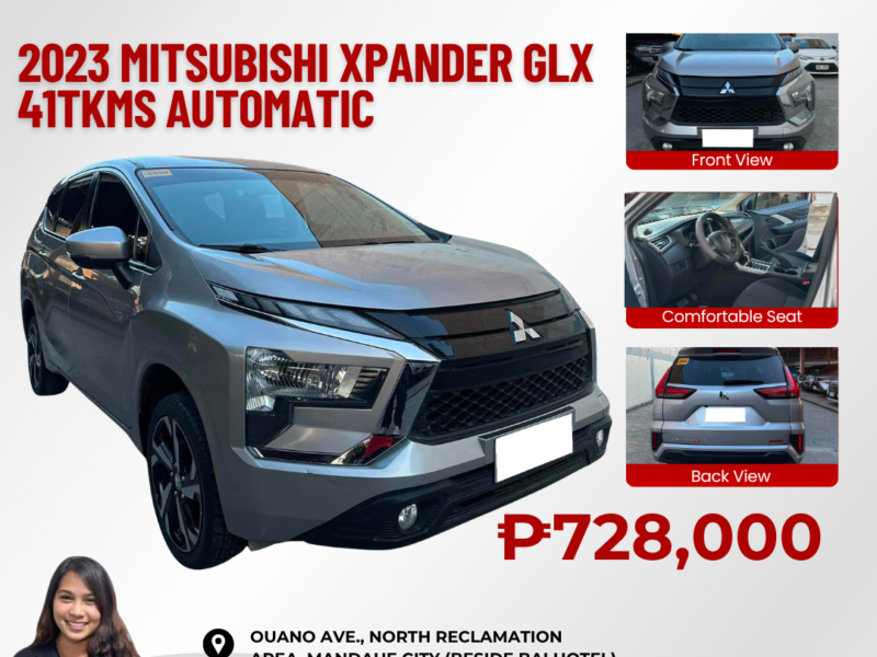 2023 MITSUBISHI XPANDER GLX AUTOMATIC TRANSMISSION