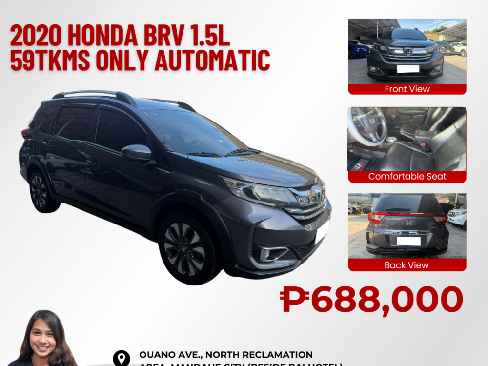 2020 HONDA BRV 1.5L AUTOMATIC TRANSMISSION