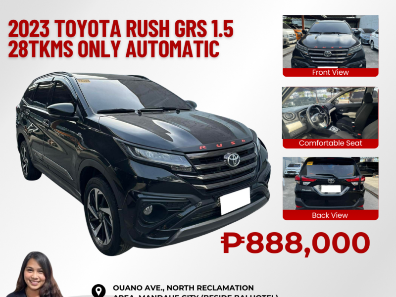 2023 TOYOTA RUSH GRS 1.5L AUTOMATIC TRANSMISSION
