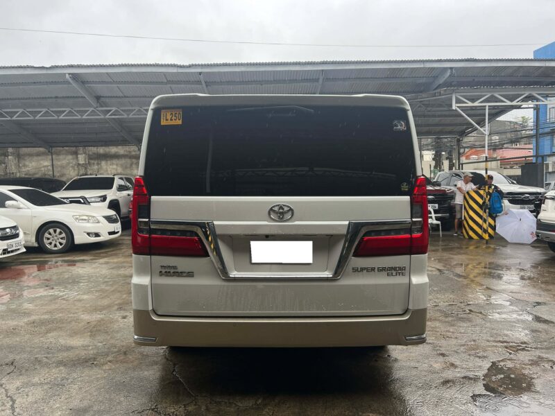 2022 TOYOTA SUPER GRANDIA ELITE AUTOMATIC TRANSMISSION
