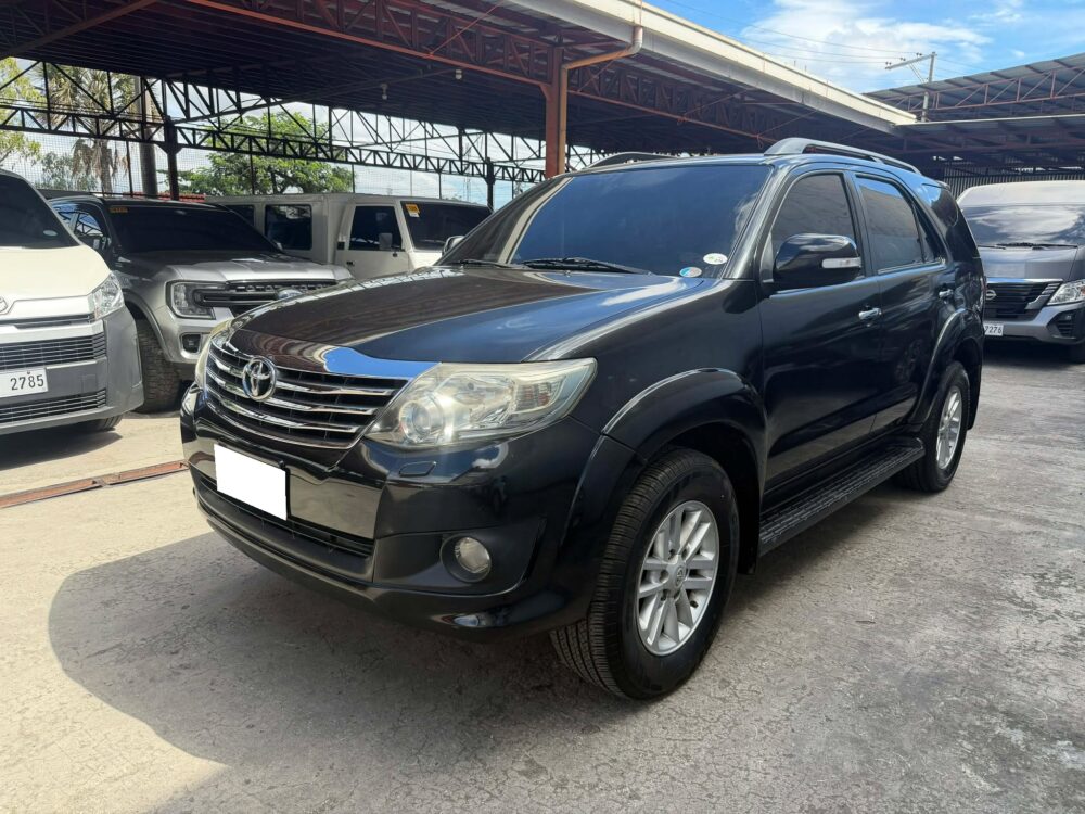 2012 TOYOTA FORTUNER G 2.5L 4X2 AUTOMATIC TRANSMISSION