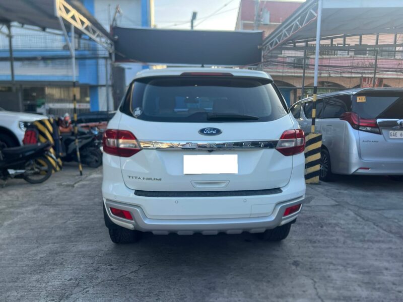 2015 FORD EVEREST TITANIUM 2.2L 4X2 AUTOMATIC TRANSMISSION