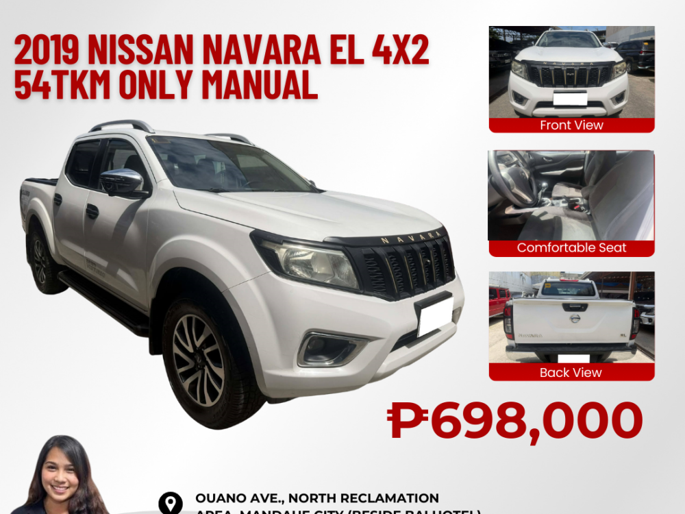 2019 NISSAN NAVARA EL 4X2 MANUAL TRANSMISSION