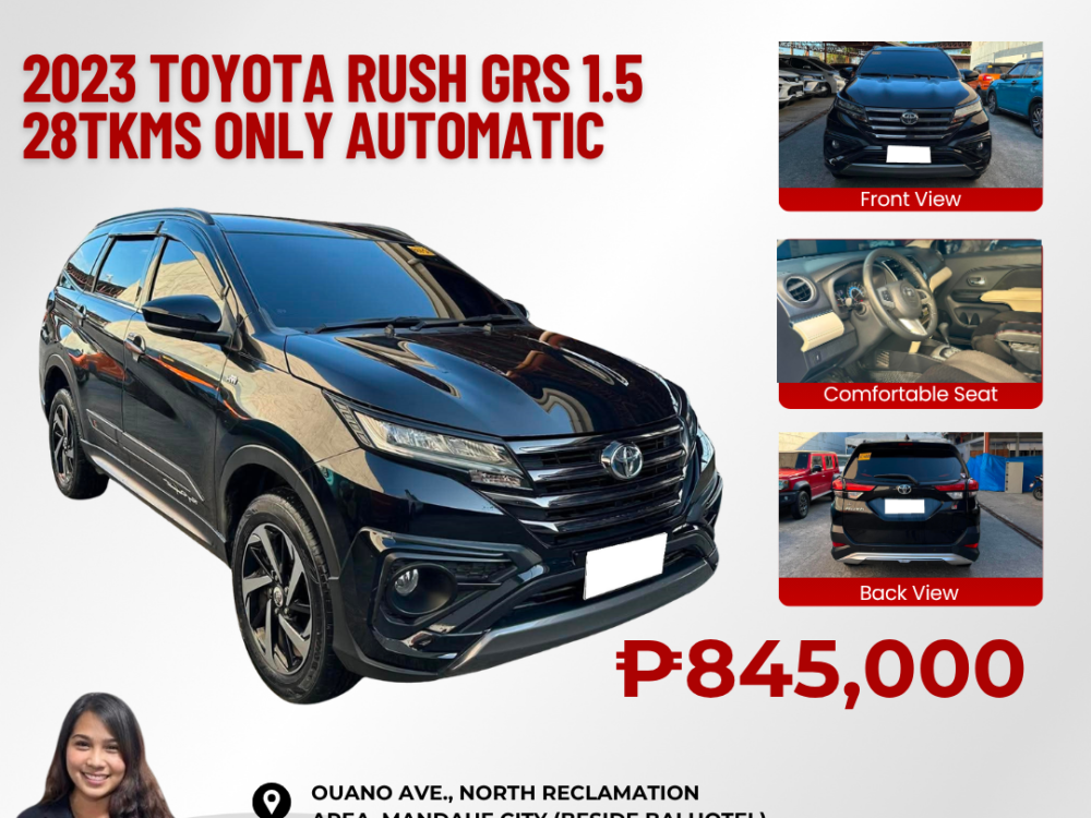 2023 TOYOTA RUSH GRS 1.5L AUTOMATIC TRANSMISSION