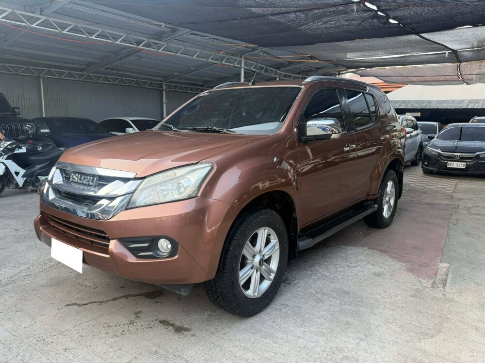 2015 ISUZU MUX LS 2.5L DIESEL AUTOMATIC TRANSMISSION
