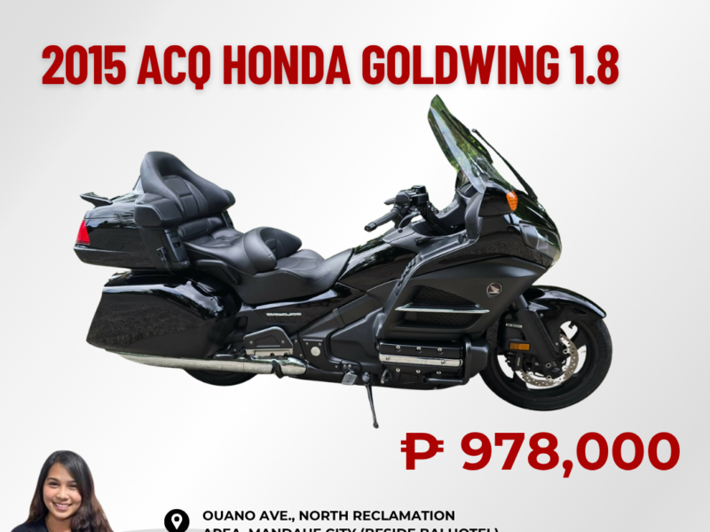 2016 ACQ 2014 MODEL HONDA GOLDWING