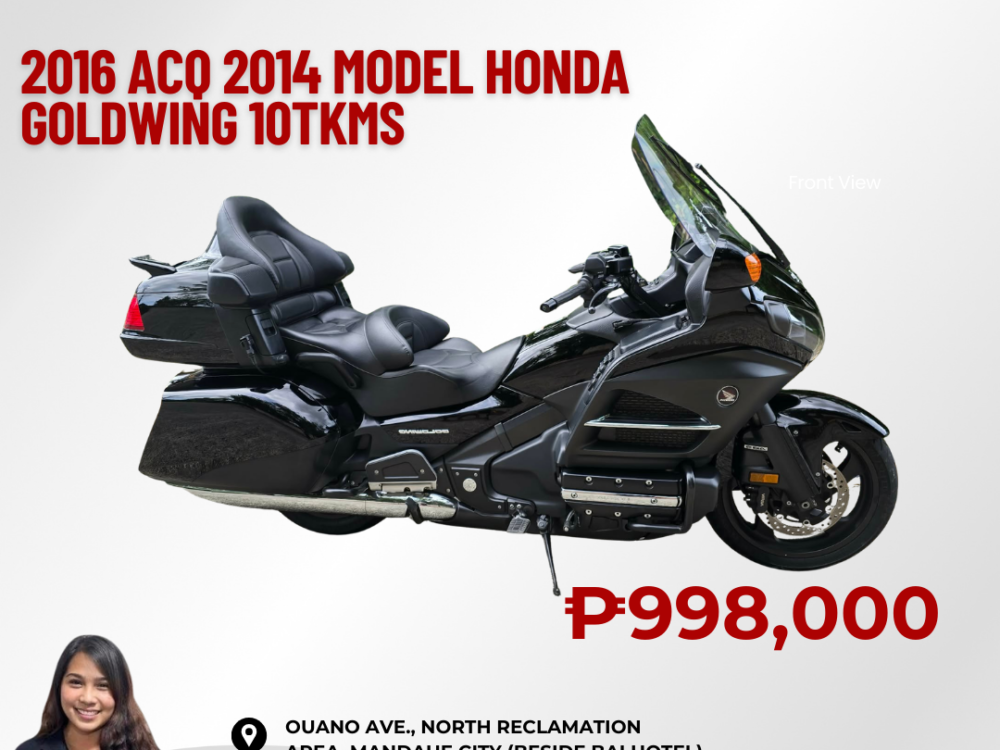 2016 ACQ 2014 MODEL HONDA GOLDWING