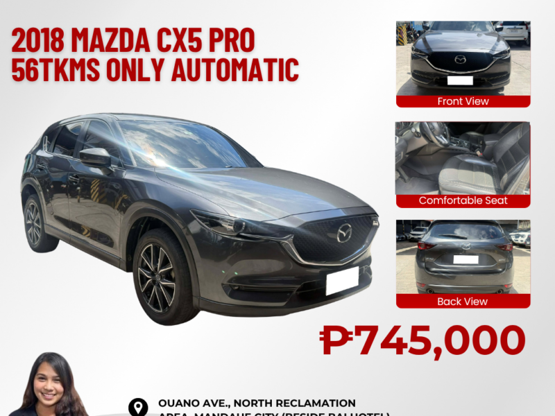 2018 MAZDA CX5 PRO AUTOMATIC TRANSMISSION
