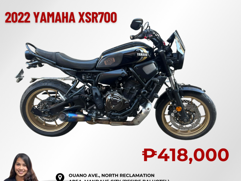 2022 YAMAHA XSR700