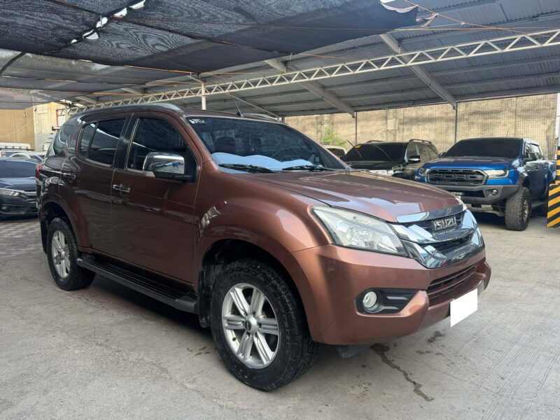 2015 ISUZU MUX LS 2.5L DIESEL AUTOMATIC TRANSMISSION